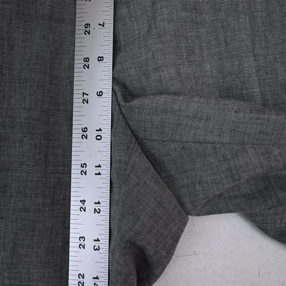 NEW Joseph Abboud 32x38 Gray Linen Stretch Nova Fides Heritage Slim Dress Pants